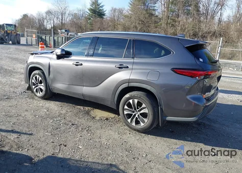 2021 Toyota Highlander Xle из США, поврежденный, VIN 5TDGZRBH7MS533929
